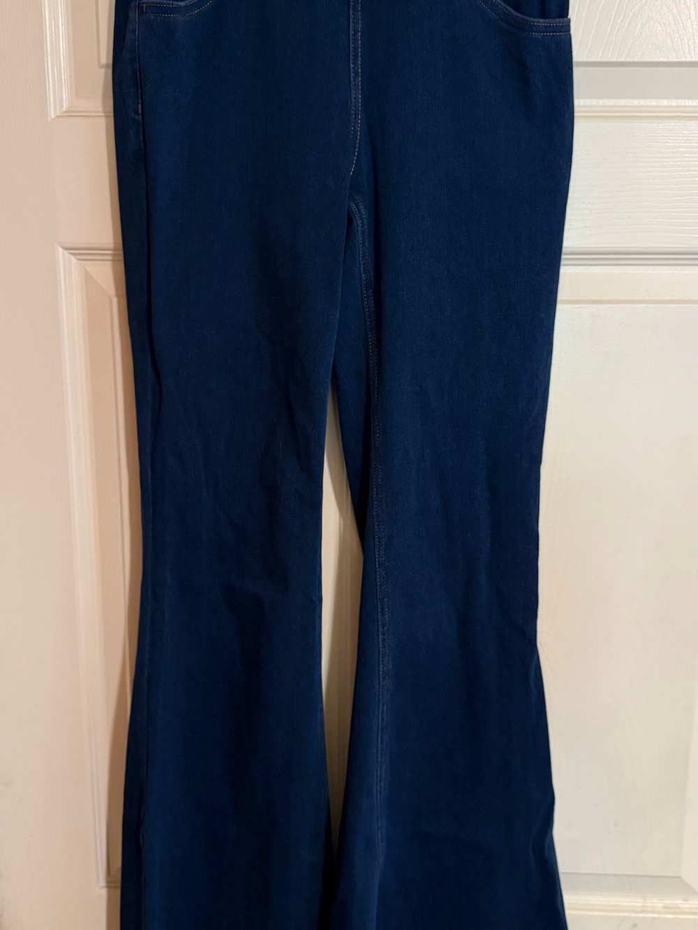 HALARA Indigo Flare High-Rise Jeans size small tall